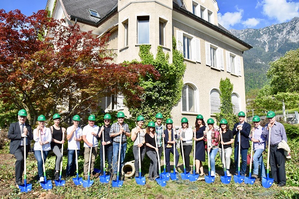Spatenstich für «Werkstatt Natur & Mensch Schaan»