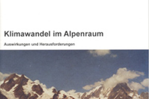 Broschüre zum Klimawandel im Alpenraum erschienen
