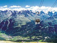 Tourismuszahlen aus Alpengebieten