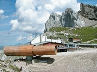 Ein Fernrohr, das polarisiert