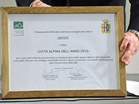 Lecco eröffnet Alpenstadt-Jahr