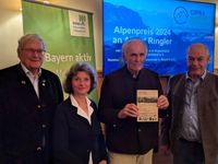 Alfred Ringler mit Alpenpreis geehrt