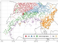 Immer weniger Schnee in den Alpen