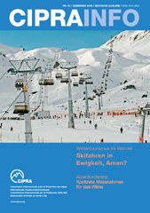 CIPRA Info 81: Wintertourismus im Wandel - Skifahren in Ewigkeit, Amen?