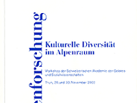Kulturelle Diversität im Alpenraum