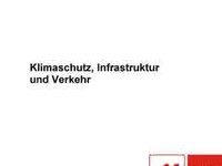 Klimaschutz, Infrastruktur und Verkehr
