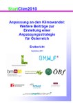 StartClim: Anpassung an den Klimawandel
