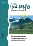 CIPRA Info 59: Alpentourismus. Ökonomische Qualität – ökologische Qualität