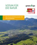 Votum für die Natur - politische Empfehlungen für den Alpenraum