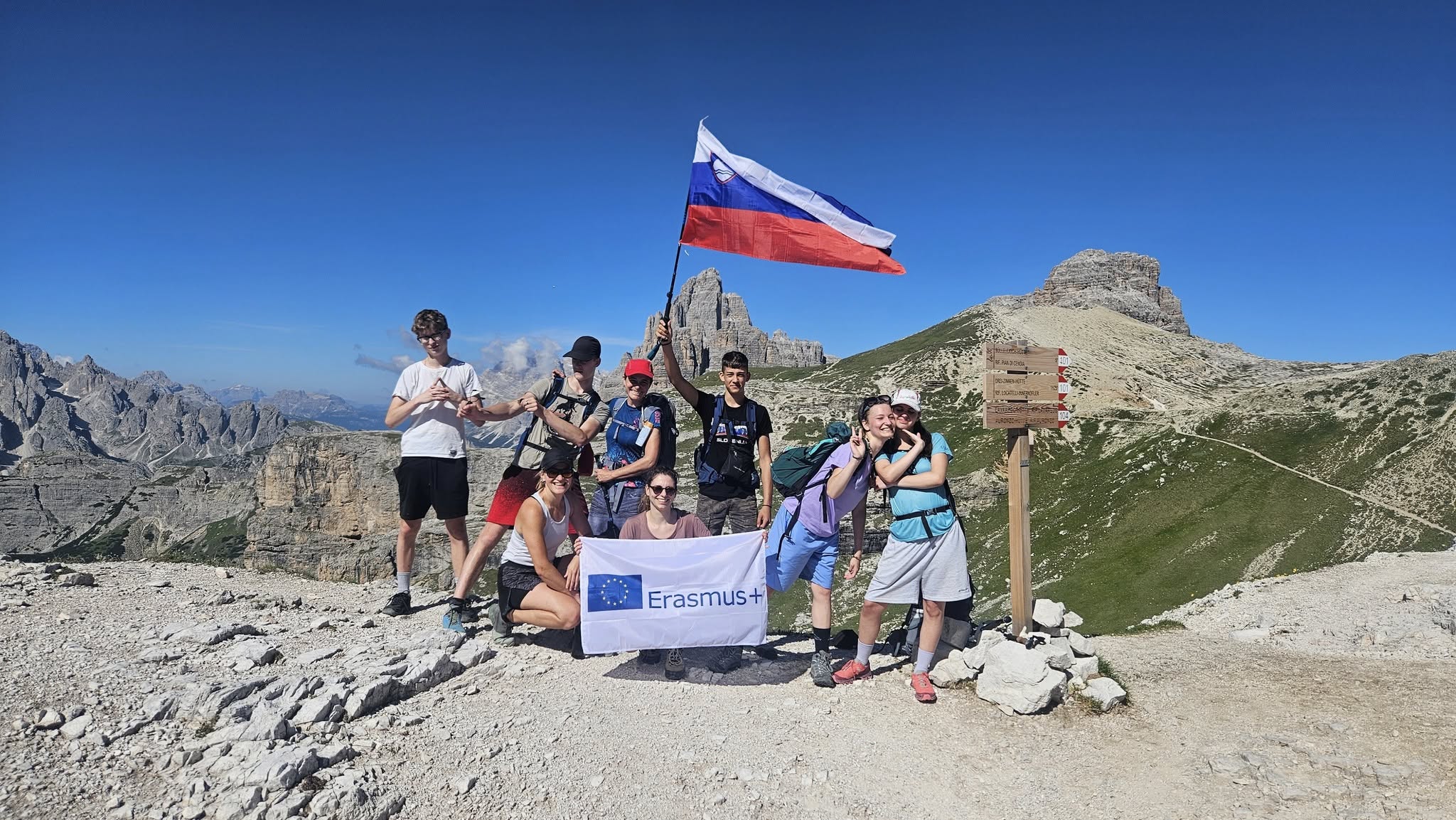 Inclusive youth camp in the Dolomites