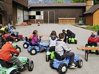 Laughing, walking and learning from each other