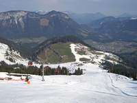 The Alps are losing their snow