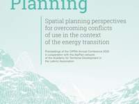 Alpine Spatial Planning: Spatial planning perspectives for overcoming conflicts of use in the context of the energy transition