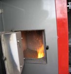 Construction d'une chaufferie centrale à énergie-bois