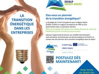 EUSALP Energy Awards 2024 : La transition énergétique dans les PME !