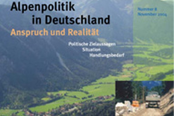 La politique alpine de l'Allemagne soumise aux dictats économiques
