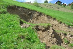 Aggravation de l'érosion du sol dans les Alpes