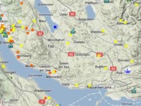 Carte en ligne des énergies renouvelables