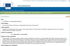 Bâtiments durables : participez à la consultation européenne !