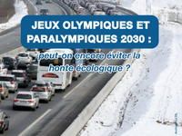 Jeux Olympiques et Paralympiques 2030 : peut-on encore éviter la honte écologique ?