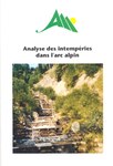 Analyse des intempéries dans l'arc alpin