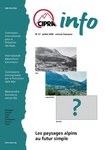 Cipra-Info 57 : Les paysages alpins au futur simple