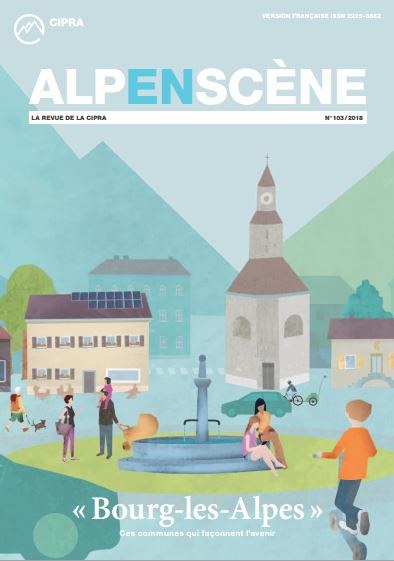 Alpenscène n° 103 - « Bourg-les-Alpes »