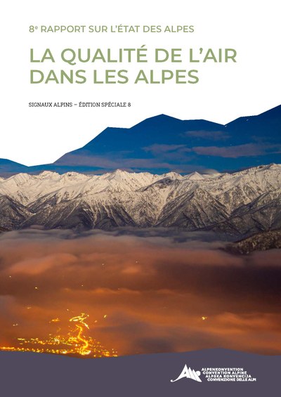 8e Rapport sur l’état des Alpes : La qualitè de l'air dans les Alpes
