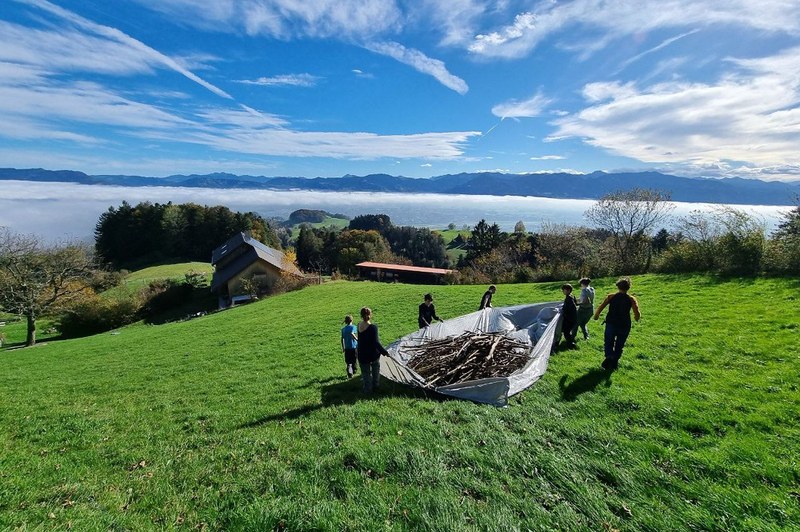 Projet Erasmus+ « Via Alpina Youth » : atelier à Wildhaus/CH en mai 2024.