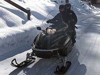 Stop alle motoslitte