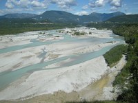 Il Tagliamento di nuovo in pericolo.