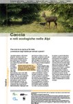 Caccia e reti ecologiche nelle Alpi
