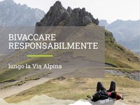 Bivaccare responsabilmente lungo la Via Alpina