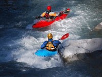 Poplavljena pokrajina v Ötztalskih Alpah