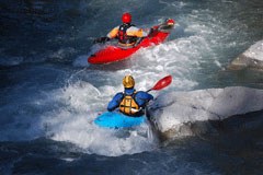 Poplavljena pokrajina v Ötztalskih Alpah