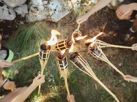 Ogenj kot simbol zaščite gorskega sveta