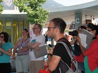 Podnebne spremembe v živo!