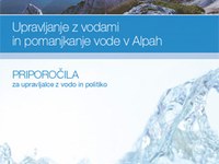 Upravljanje z vodami in pomanjkanje vode v Alpah