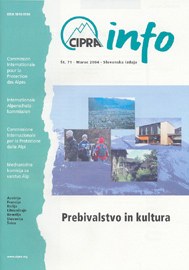Cipra-Info 71: Prebivalstvo in kultura