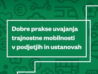 Dobre prakse uvajanja trajnostne mobilnosti v podjetjih in ustanovah
